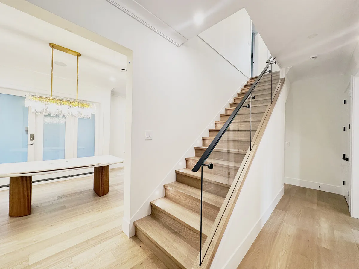 TelTac flooring installation in Kerrisdale — project 1