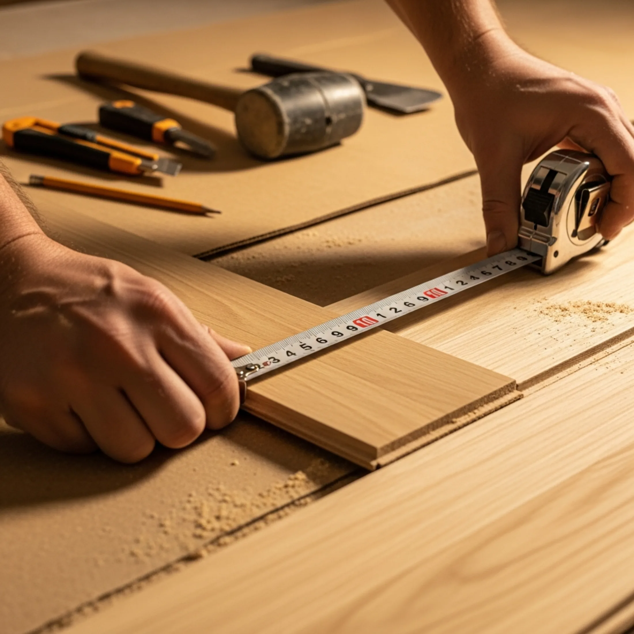 TelTac flooring installation in Burnaby — project 2