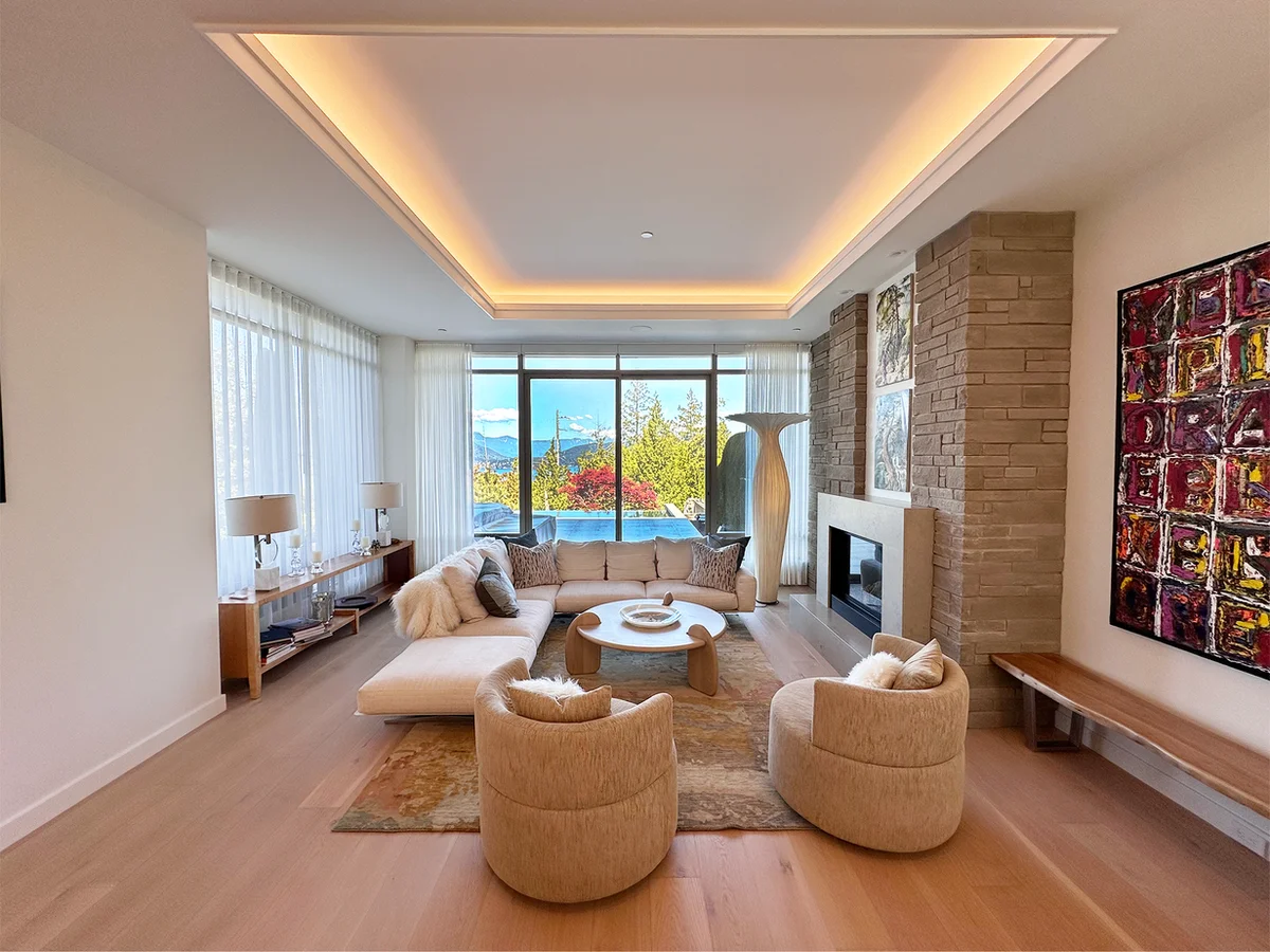 TelTac flooring installation in West Vancouver — project 3