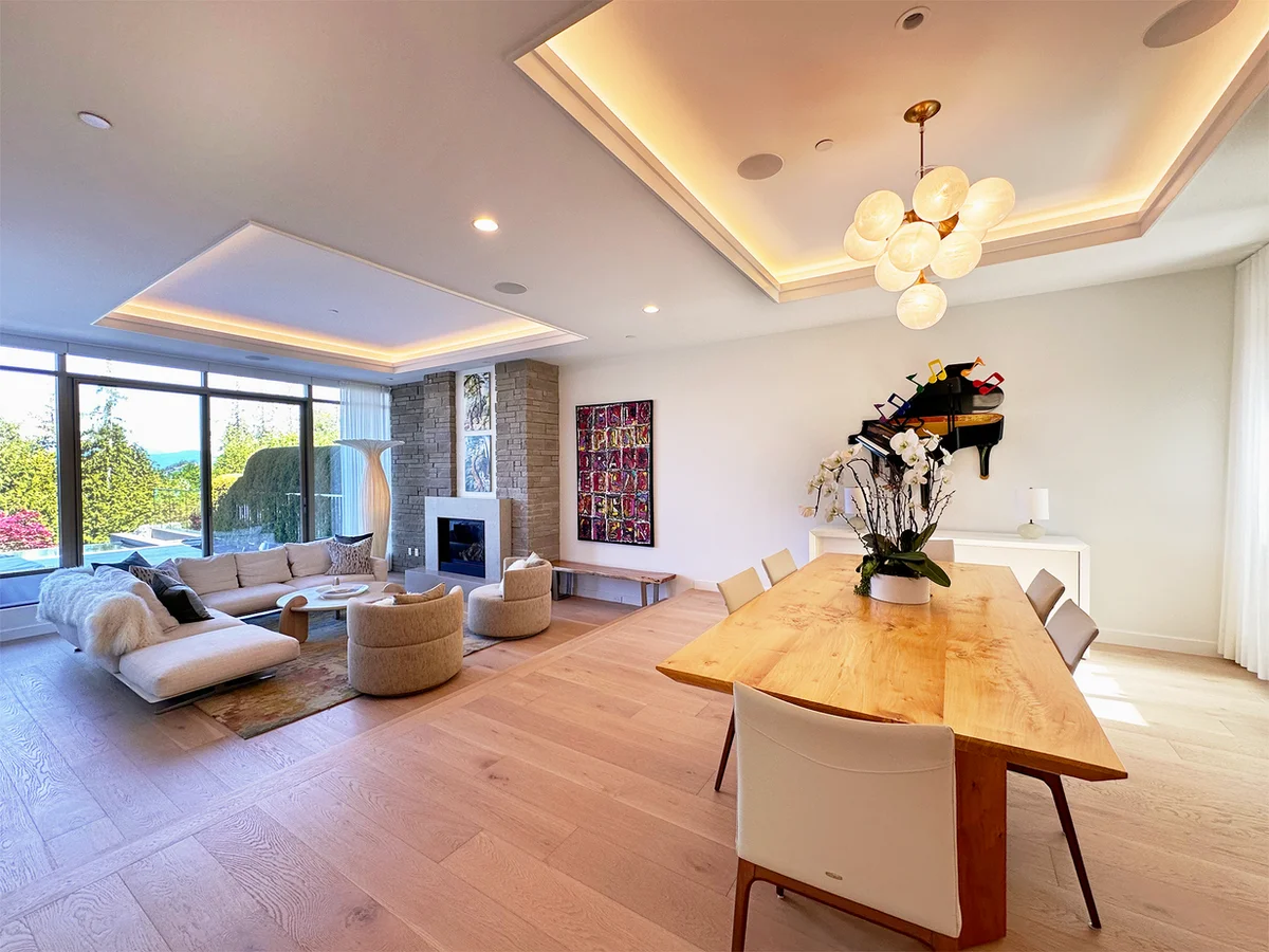 TelTac flooring installation in West Vancouver — project 4