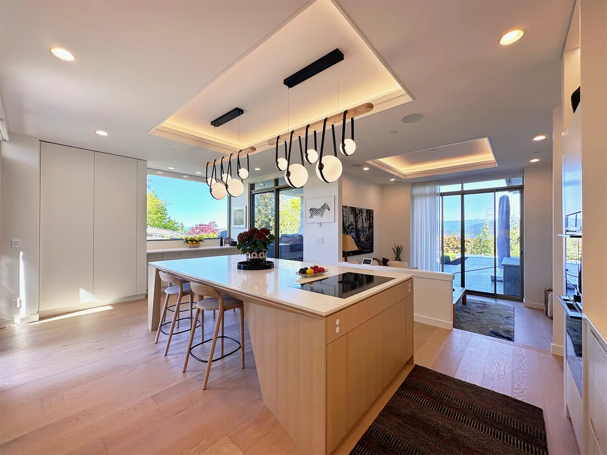 TelTac flooring installation in West Vancouver — project 5