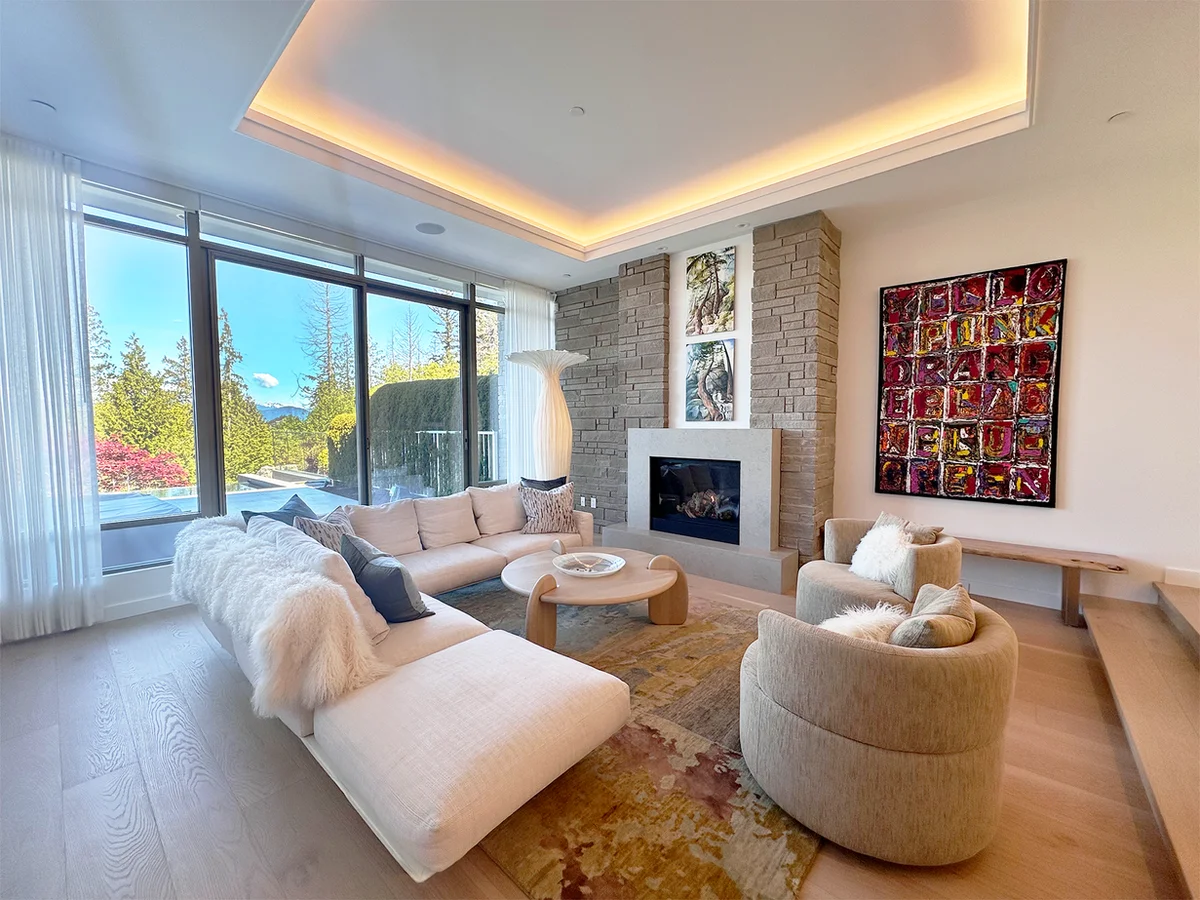 TelTac flooring installation in West Vancouver — project 7