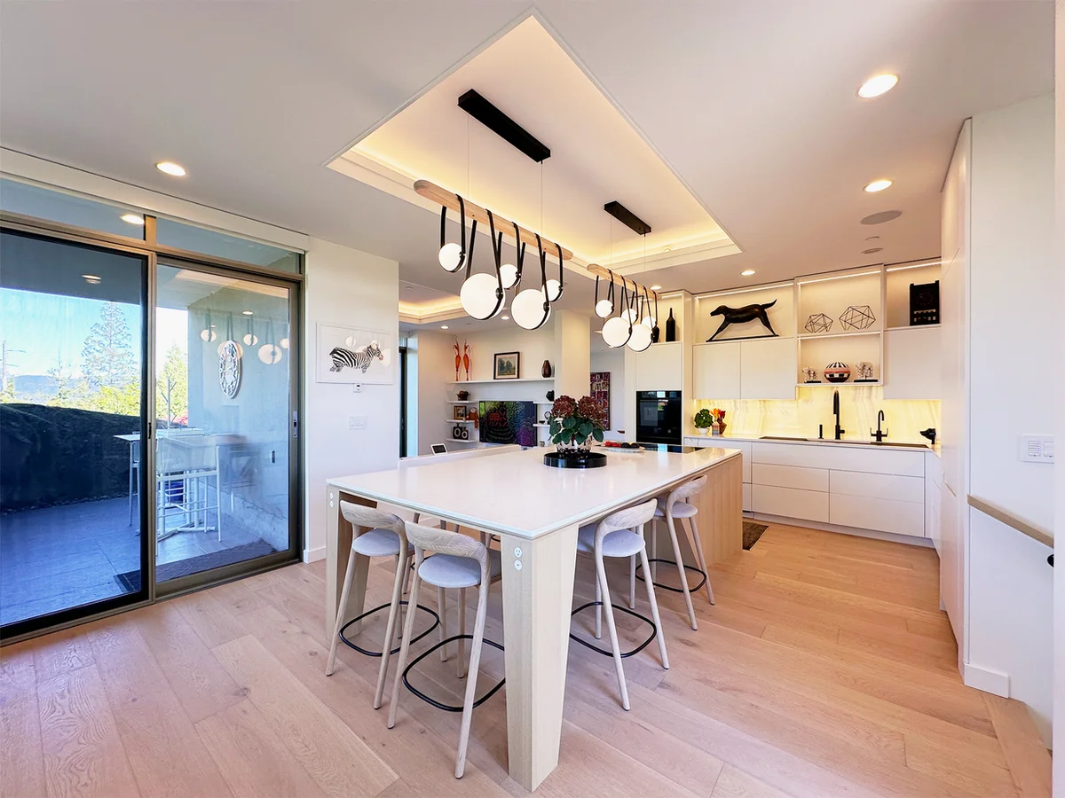 TelTac flooring installation in West Vancouver — project 8